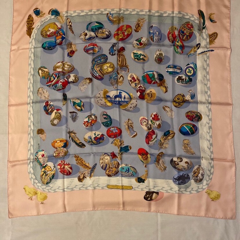 Hermes Vintage Silk Scarf Couvee d’ Hermes - Picture 3 of 16